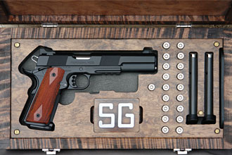 1911 Longslide in custom case