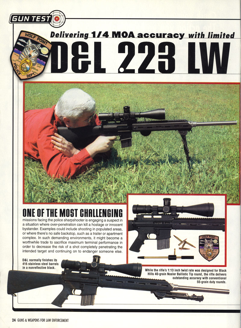 Guns and Weapons for Law Enforcement - November 2003