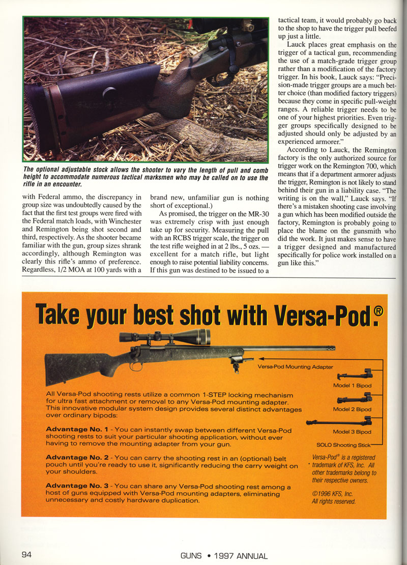 Guns 1997 Annual Special Edition