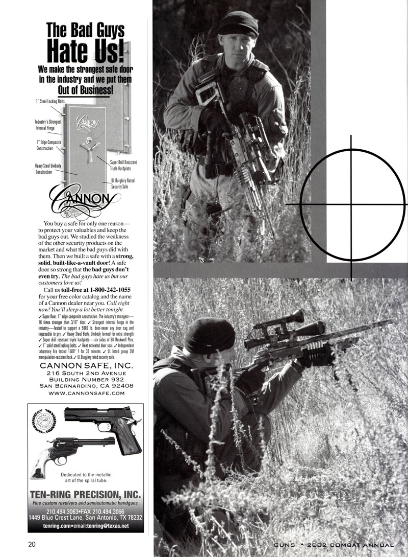 Guns Magazine - Combat Issue 2002