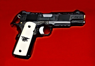 US Navy 1911 with Ivory Grips