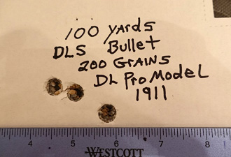 D&L Sports .45 ACP Bullet