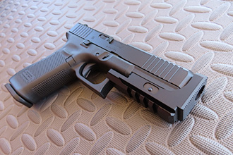 Glock with standoff device