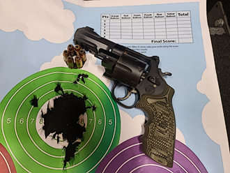 Custom Smith and Wesson Revolver