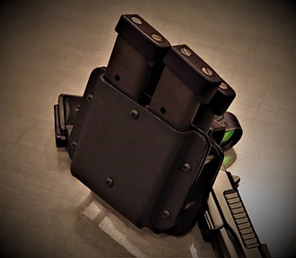 Kydex 1911 single stack quad magazine pouch