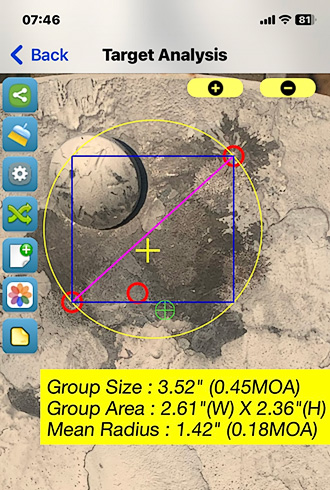 AR-20PG Target Analysis