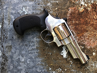 S&W Revolver with D&L Sports Performance Grips