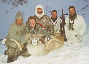 Trophy Ram from Kyrgyzstan